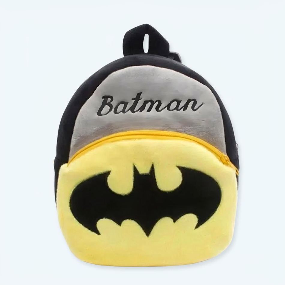 Sac à dos doux enfant Peluche Batman - Super-héros