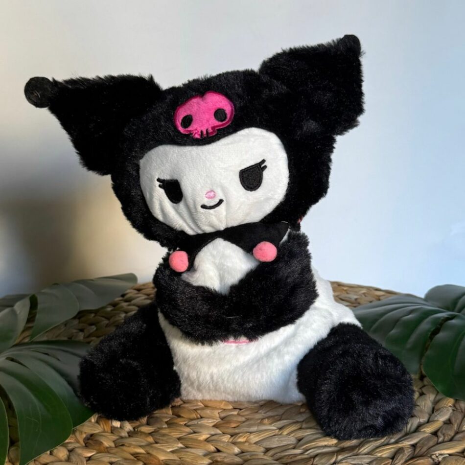 Peluche Hello Kuromi Kitty - Douce et Câline