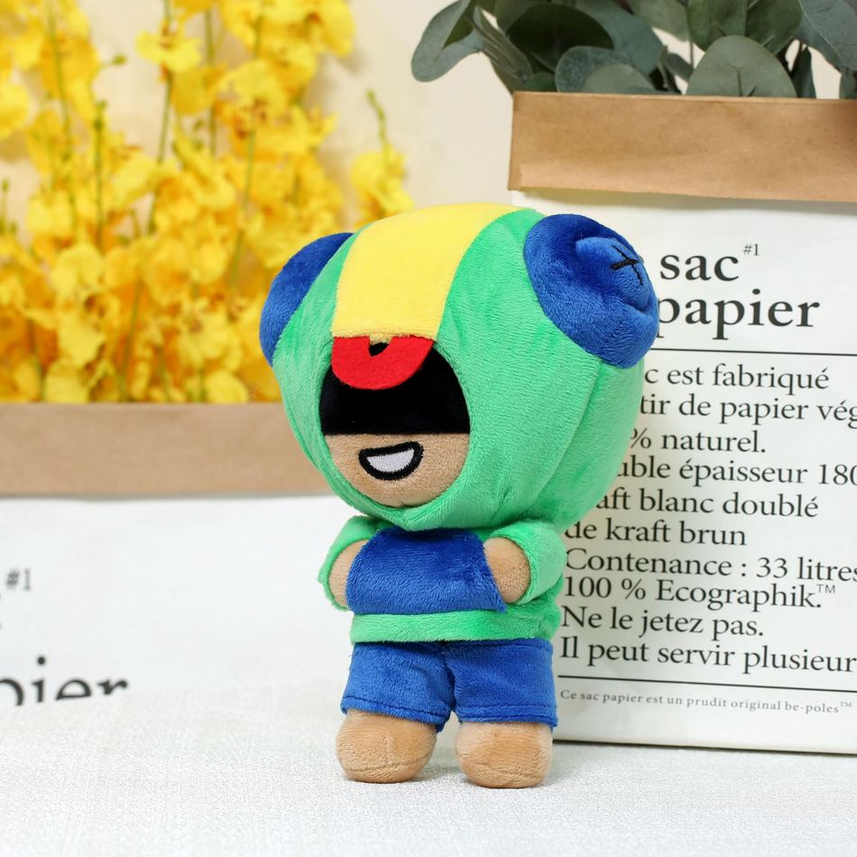 Peluche Brawl Stars Spike et Léon pour enfants