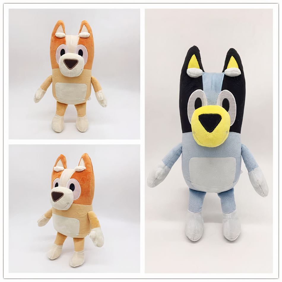 Peluche chien Bluey Bingo - Le compagnon doux pour les enfants
