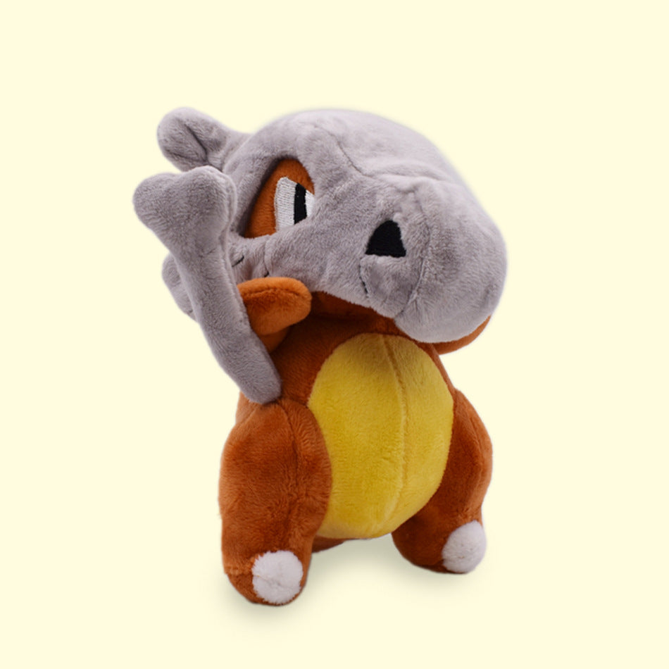 Peluche Osselait Pokémon - Petit Guerrier au Crâne Intrigant