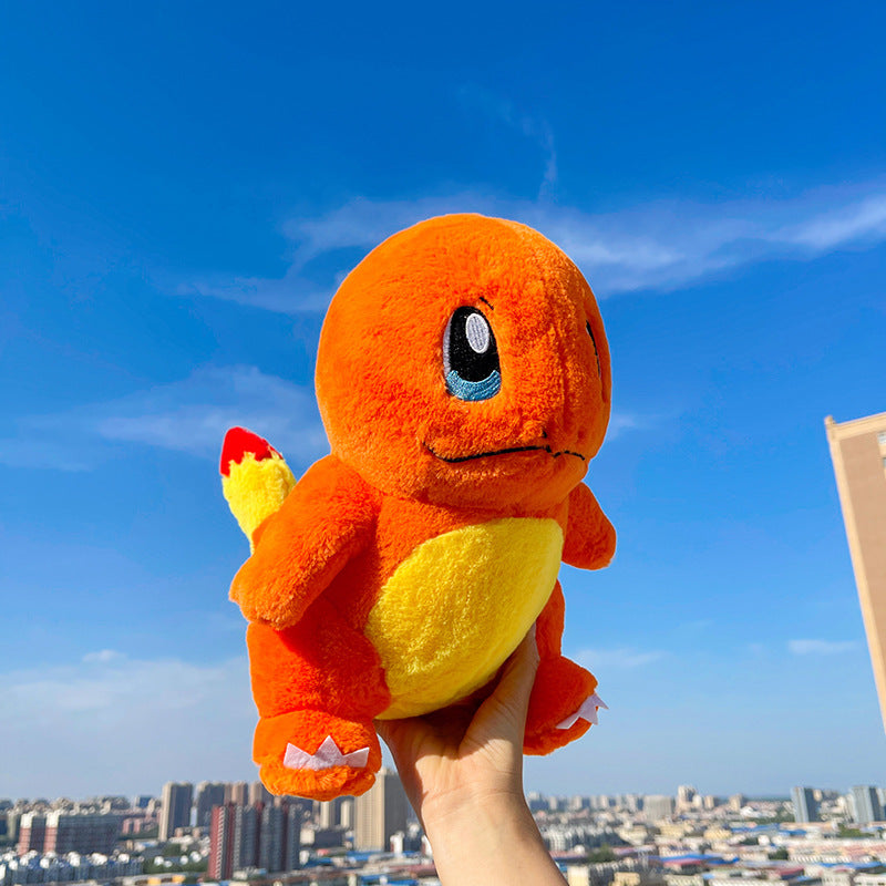 Peluche Salamèche Pokémon - Orange Feu Étincelant
