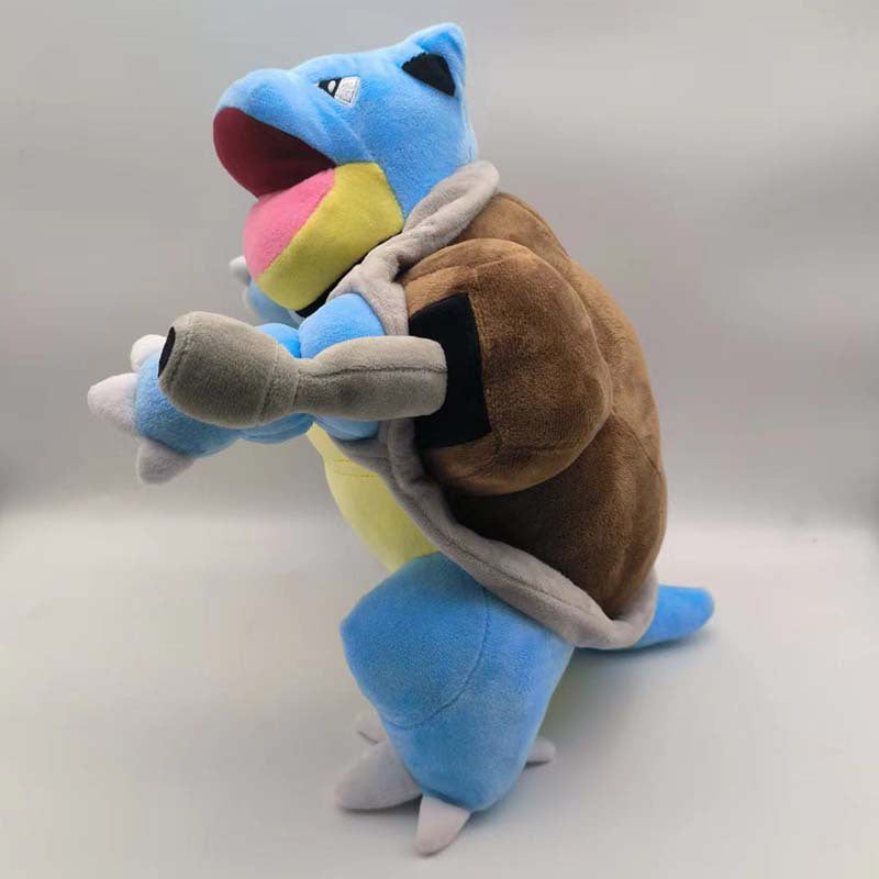 Peluche Tortank - Pokémon Carapace Blindée et Double Canon