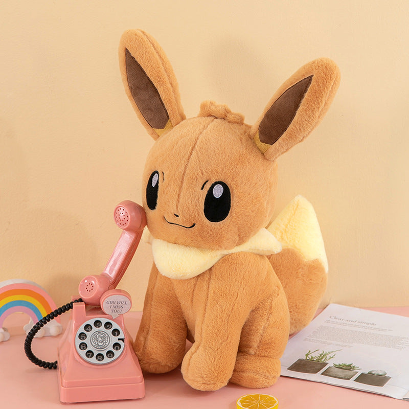 Peluche Évoli Pokémon - Fourrure Douce Évolution Légendaire