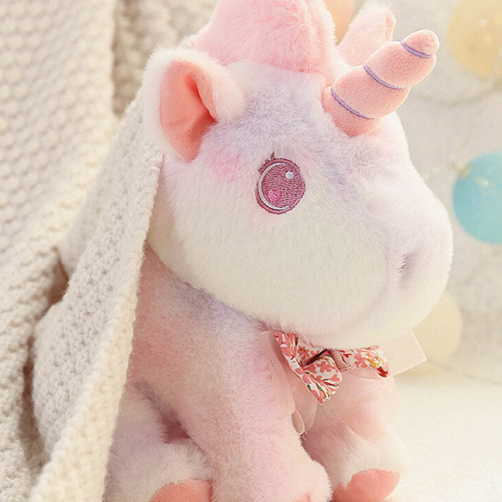 Peluche Licorne Douce Pastel Arc-en-ciel