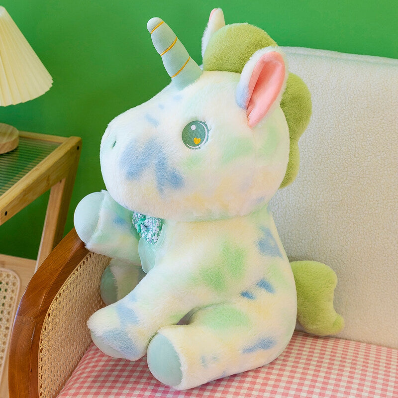 Peluche Licorne Douce Pastel Arc-en-ciel