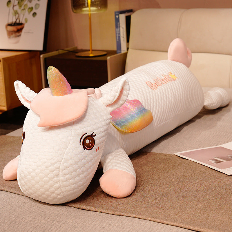Coussin Peluche Licorne Géante en Peluche Douce
