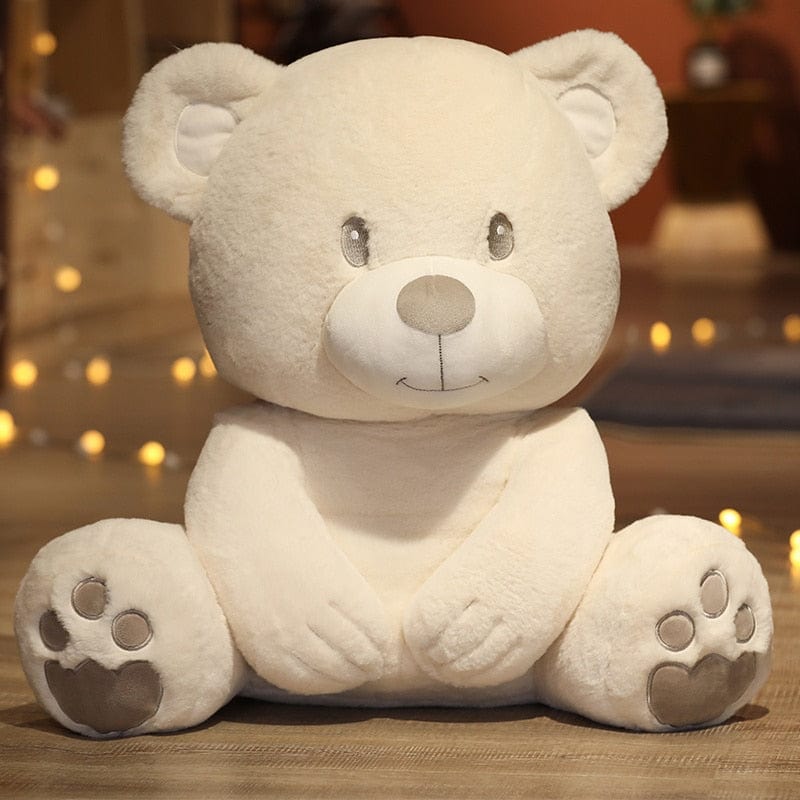 L'ours en peluche aux pattes douces et câlines: un ami tout doux