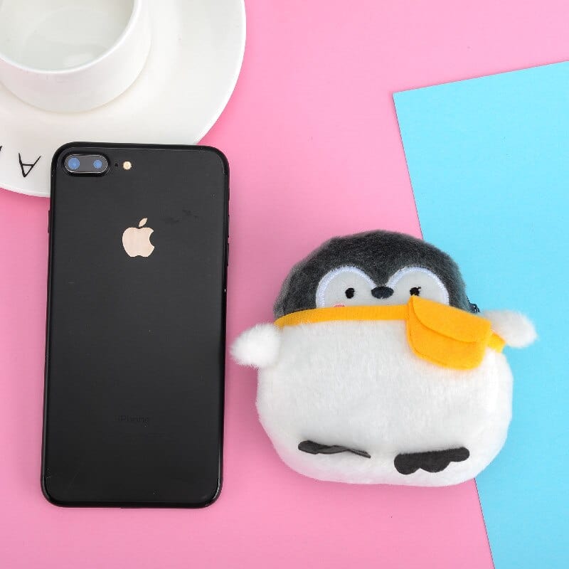 Le beau bébé pingouin sac en peluche