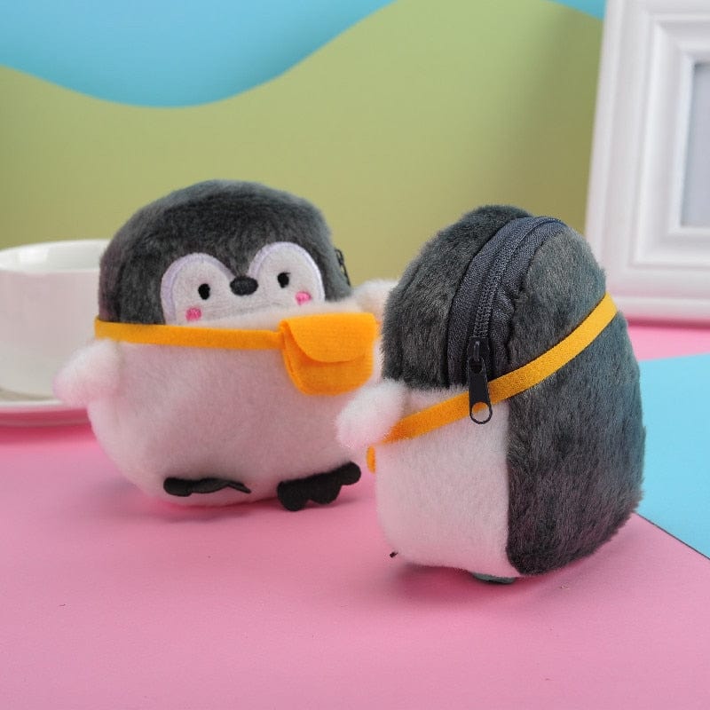 Le beau bébé pingouin sac en peluche