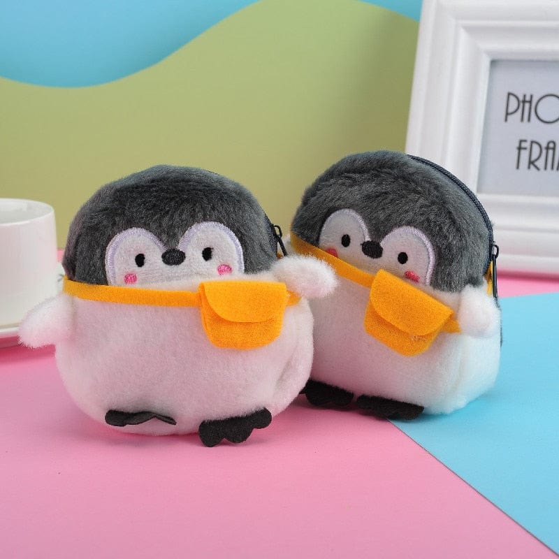 Le beau bébé pingouin sac en peluche
