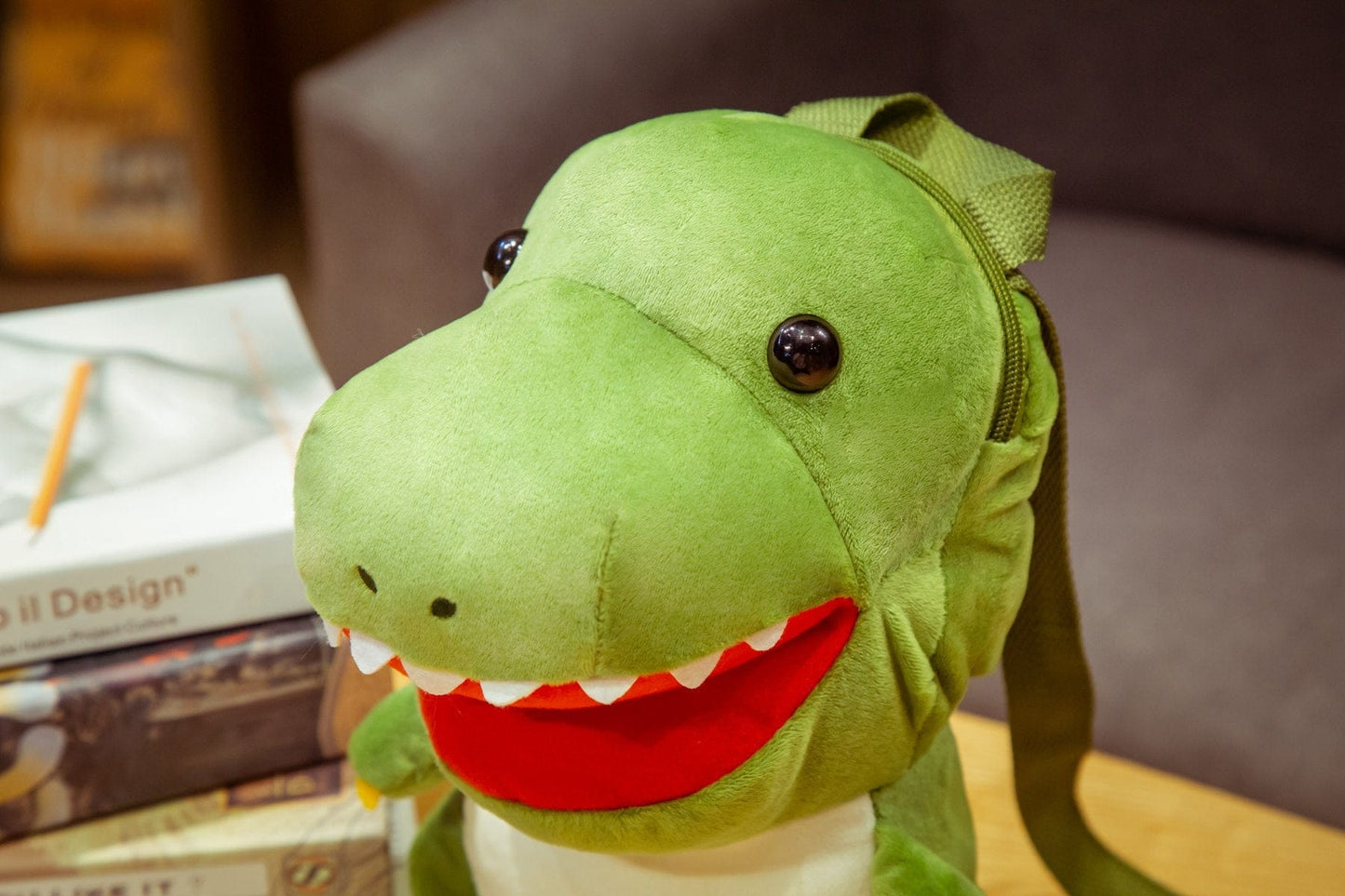 Le bébé dinosaure - Sac à dos peluche dinosaure