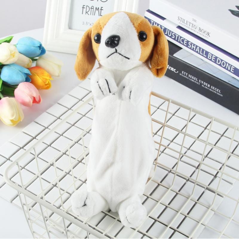Le chien saucisse - trousse en peluche préféré