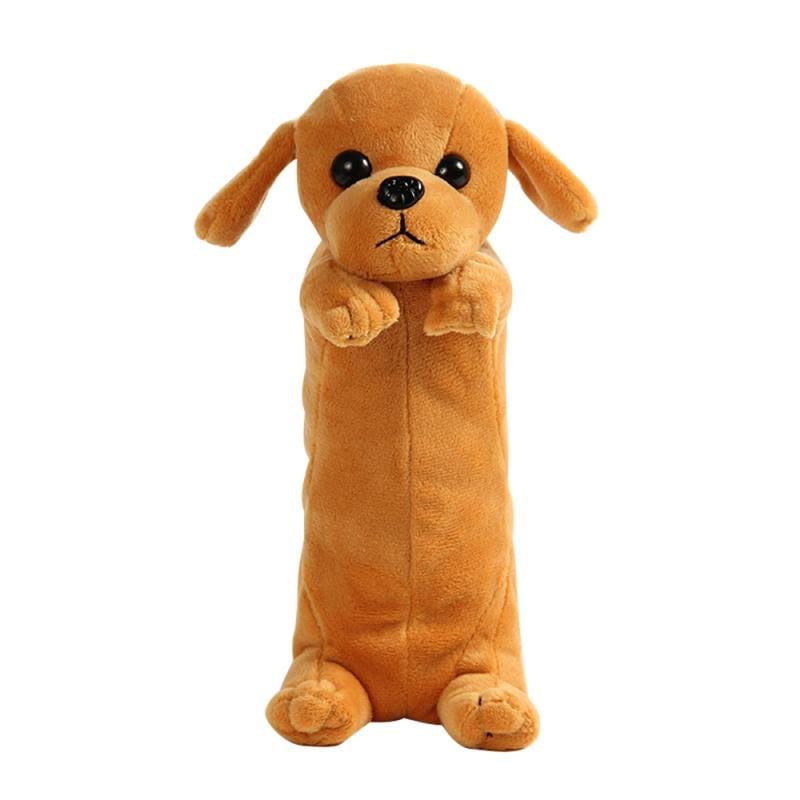 Le chien saucisse - trousse en peluche préféré