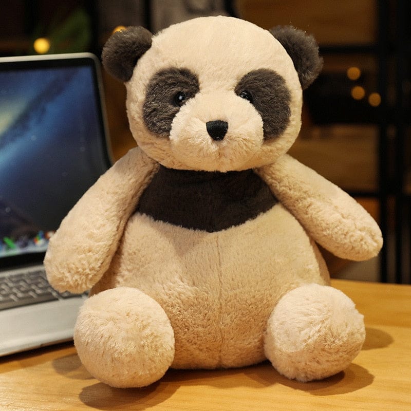 Peluche panda mignon en fourrure ultra douce