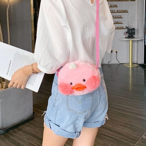 Le Poussin de Compagnie - Sac à Bandoulière en Peluche Fun