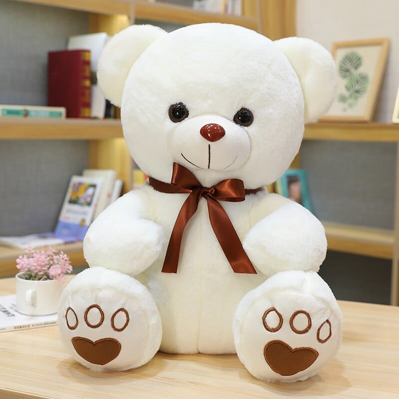 Peluche Ourson Arc-en-ciel avec un délicat nœud