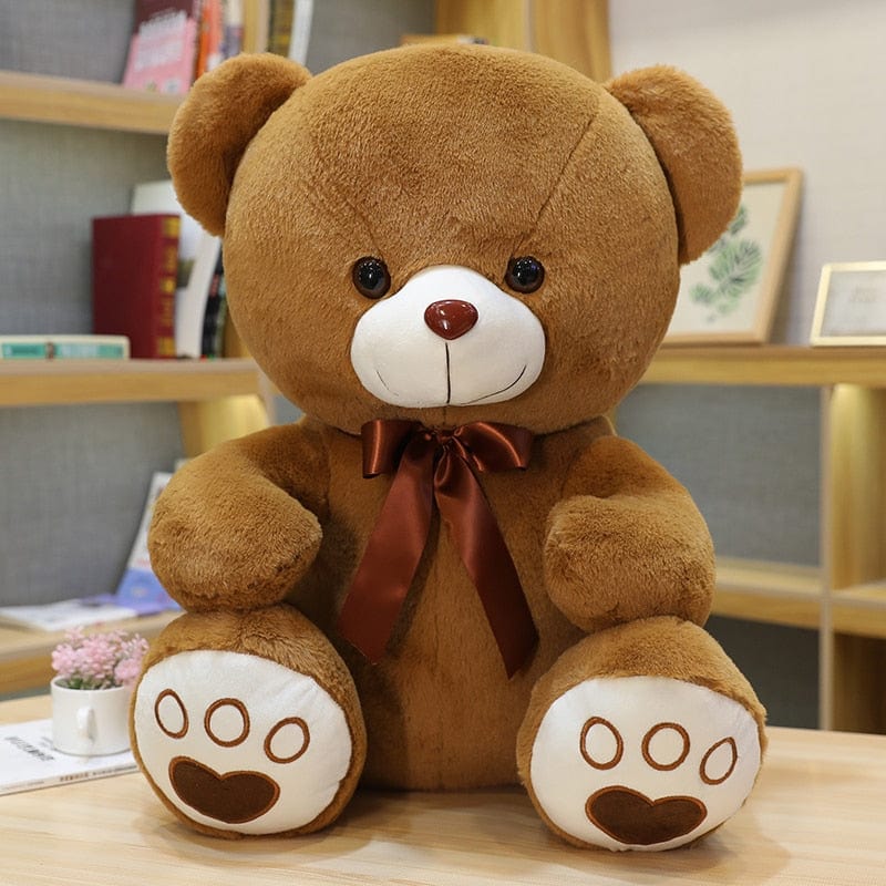 Peluche Ourson Arc-en-ciel avec un délicat nœud
