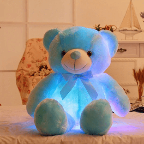 Ours en peluche lumineux