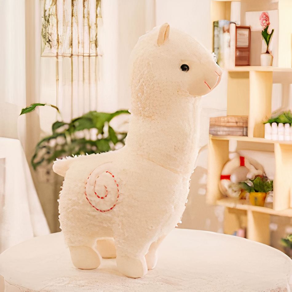 Peluche alpaga Rainbow Dream pour enfant
