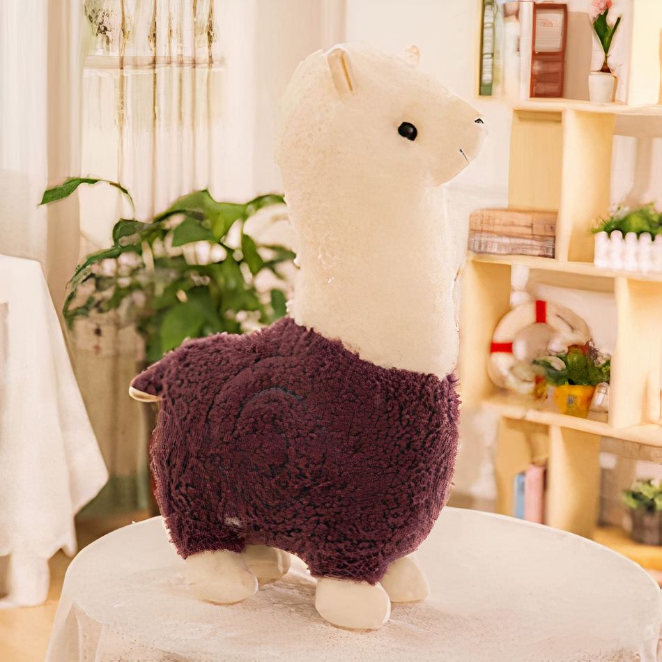 Peluche alpaga Rainbow Dream pour enfant