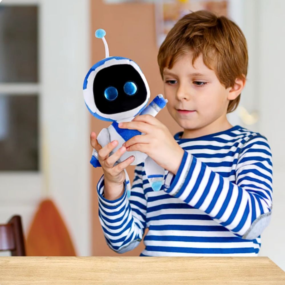 Peluche Astro Bot - Douce compagnie spatiale pour enfant