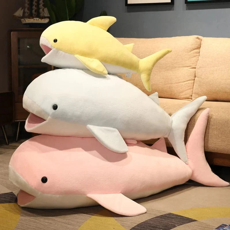Baleine bleutée gentille - Peluche