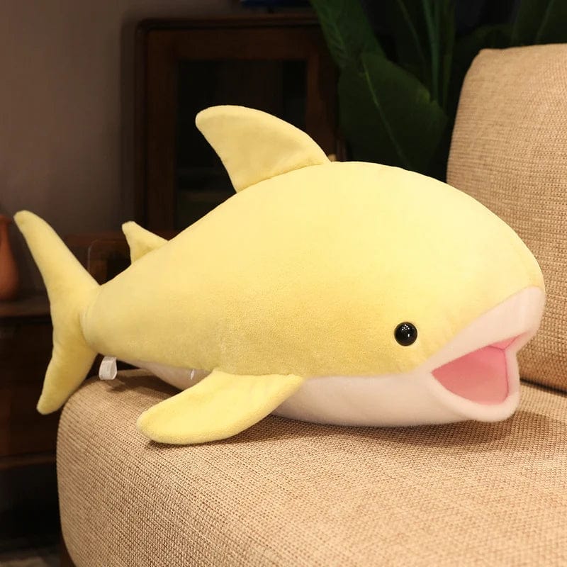 Peluche baleine jaune adorable