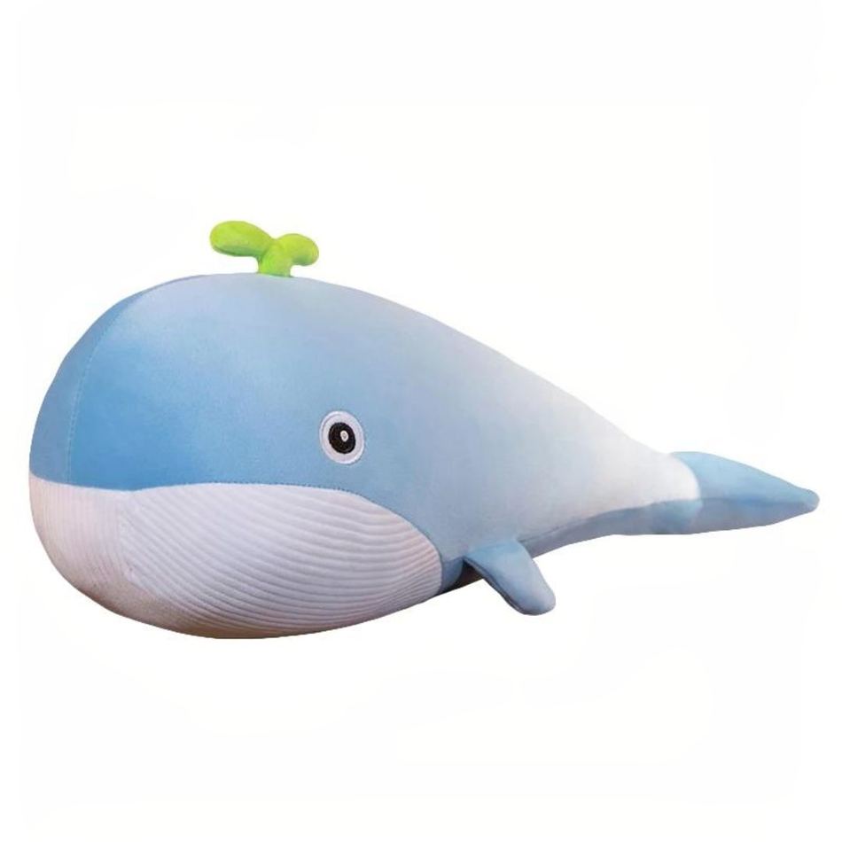 Peluche Baleine Géante en Pastel Doux pour une Déco Chambre