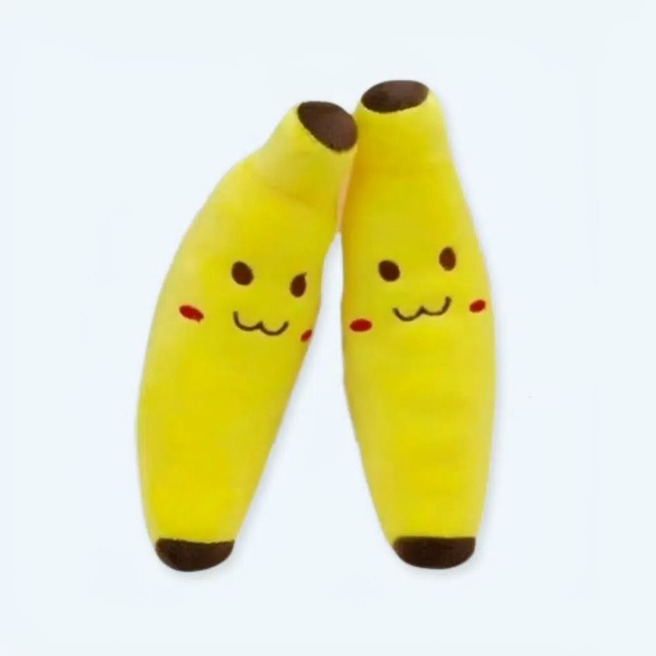 BananeCâlin - Peluche Sourire Jaune Fruit Doux Enfant