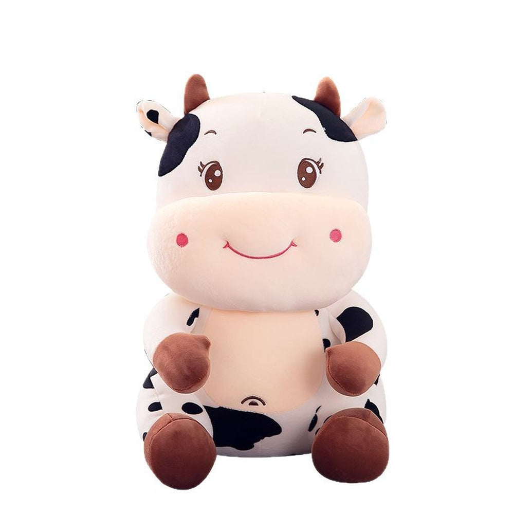 Peluche vache bébé joyeux
