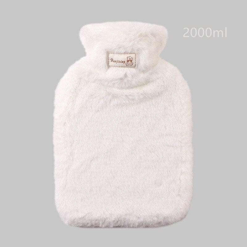 Peluche bouillotte en fourrure peluche