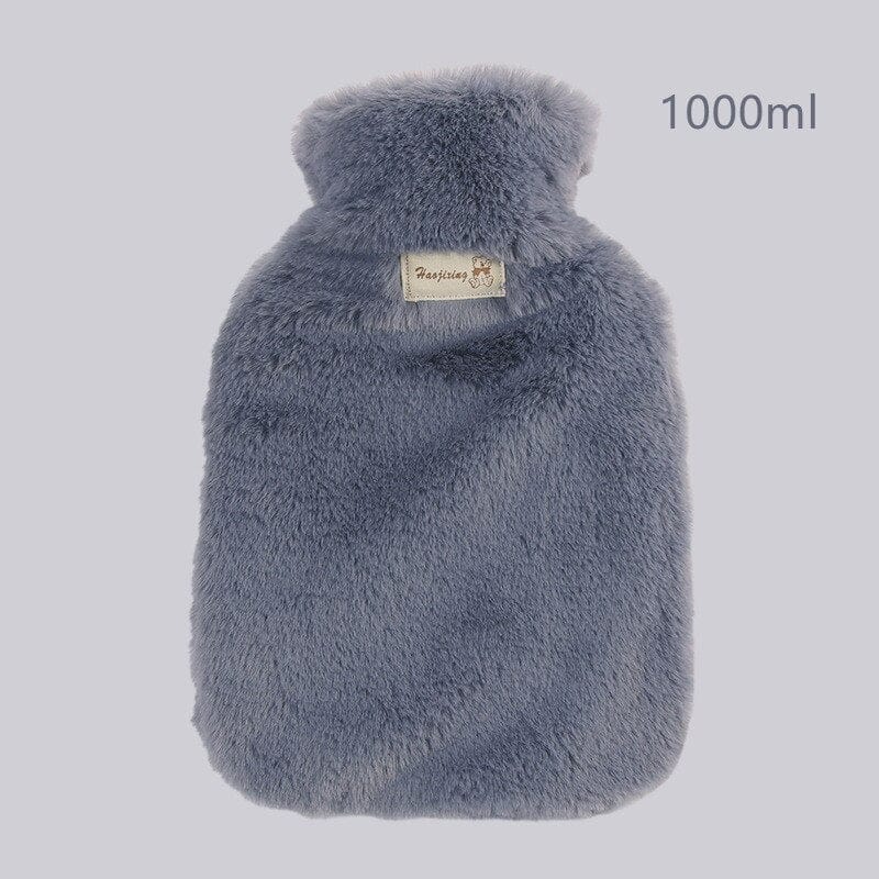 Peluche bouillotte en fourrure peluche