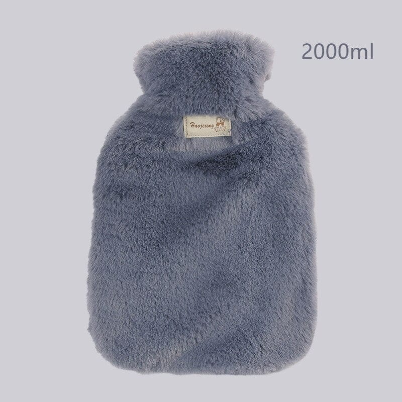 Peluche bouillotte en fourrure peluche