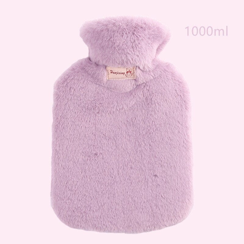 Peluche bouillotte en fourrure peluche
