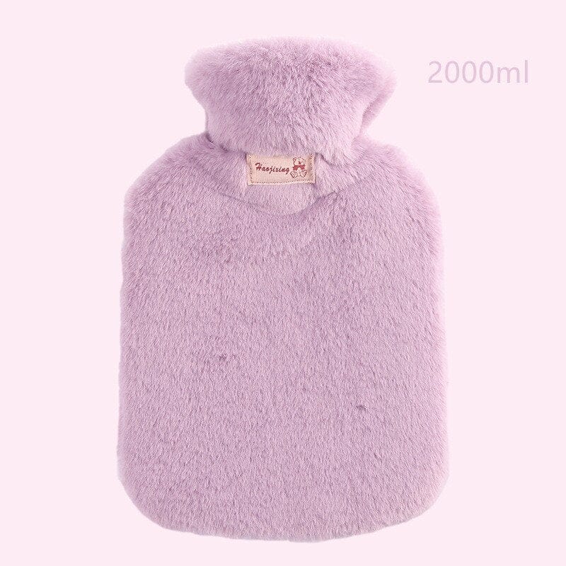 Peluche bouillotte en fourrure peluche