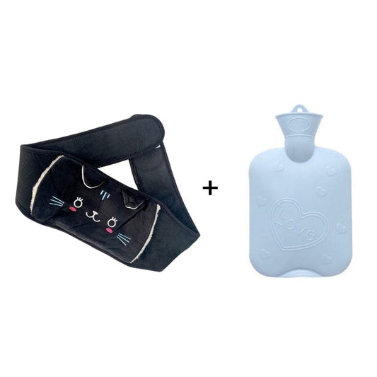 Peluche Bouillotte Ceinture Chaton