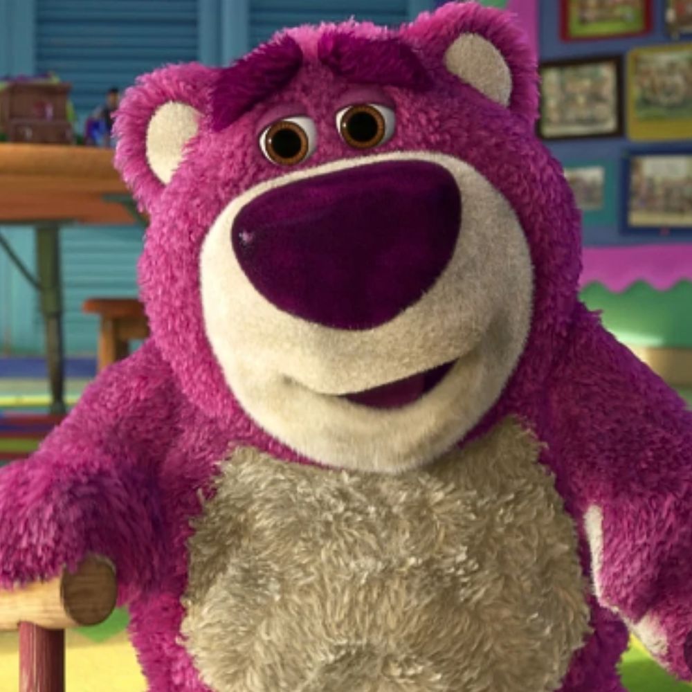 Peluche bouillotte Lotso rouge Toy Story
