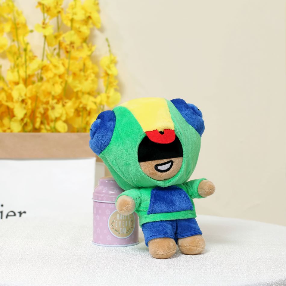 Peluche Brawl Stars Léon Douce et Colorée