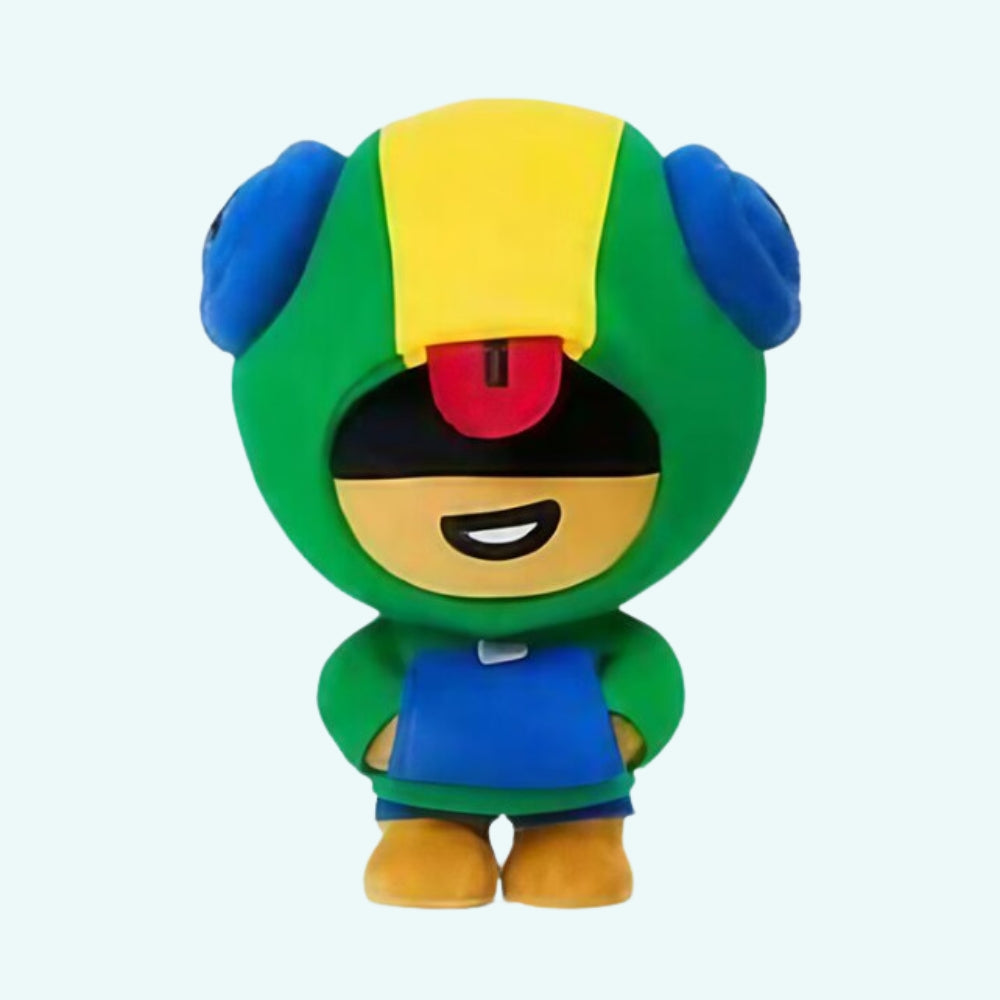 Peluche Brawl Stars Léon Douce et Colorée