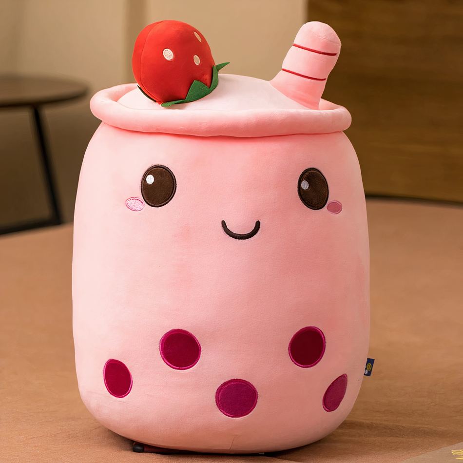 Peluche Bubble Tea | Coussin Moelleux Kawaii Original