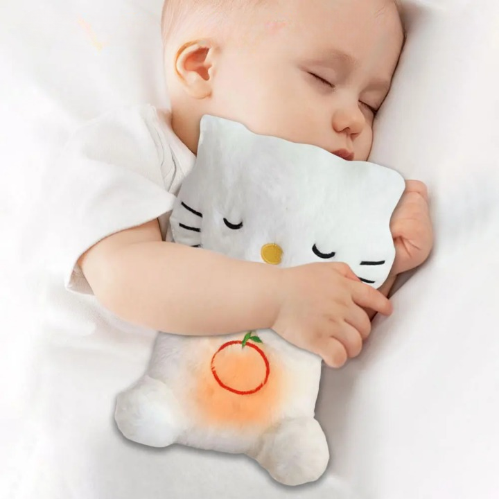 Peluche Chat Apaisant - Musique Douce pour un Sommeil Paisible des Enfants