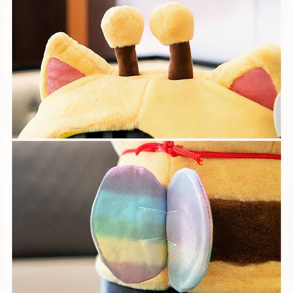 Peluche chat mignon design doux pour enfants et cadeaux