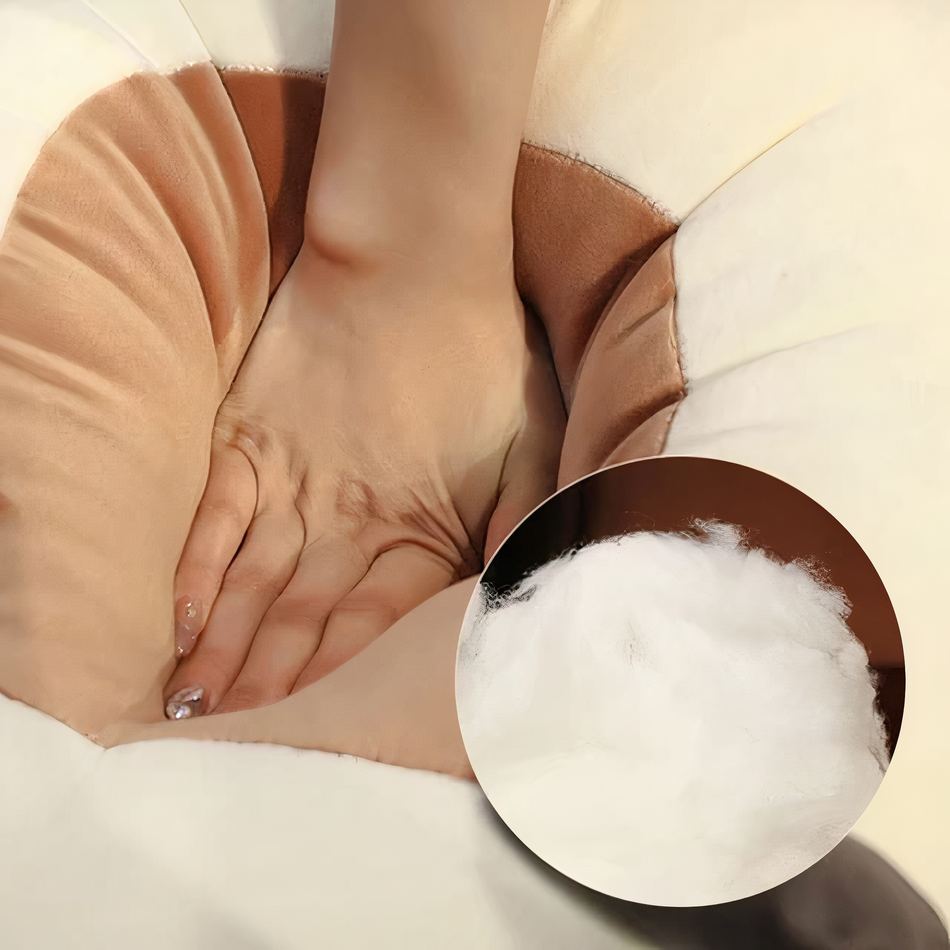 Peluche chat oreiller doux : le confort câlin pour une nuit paisible