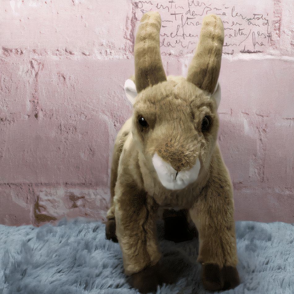 Peluche Chèvre des Montagnes Douce et Câline