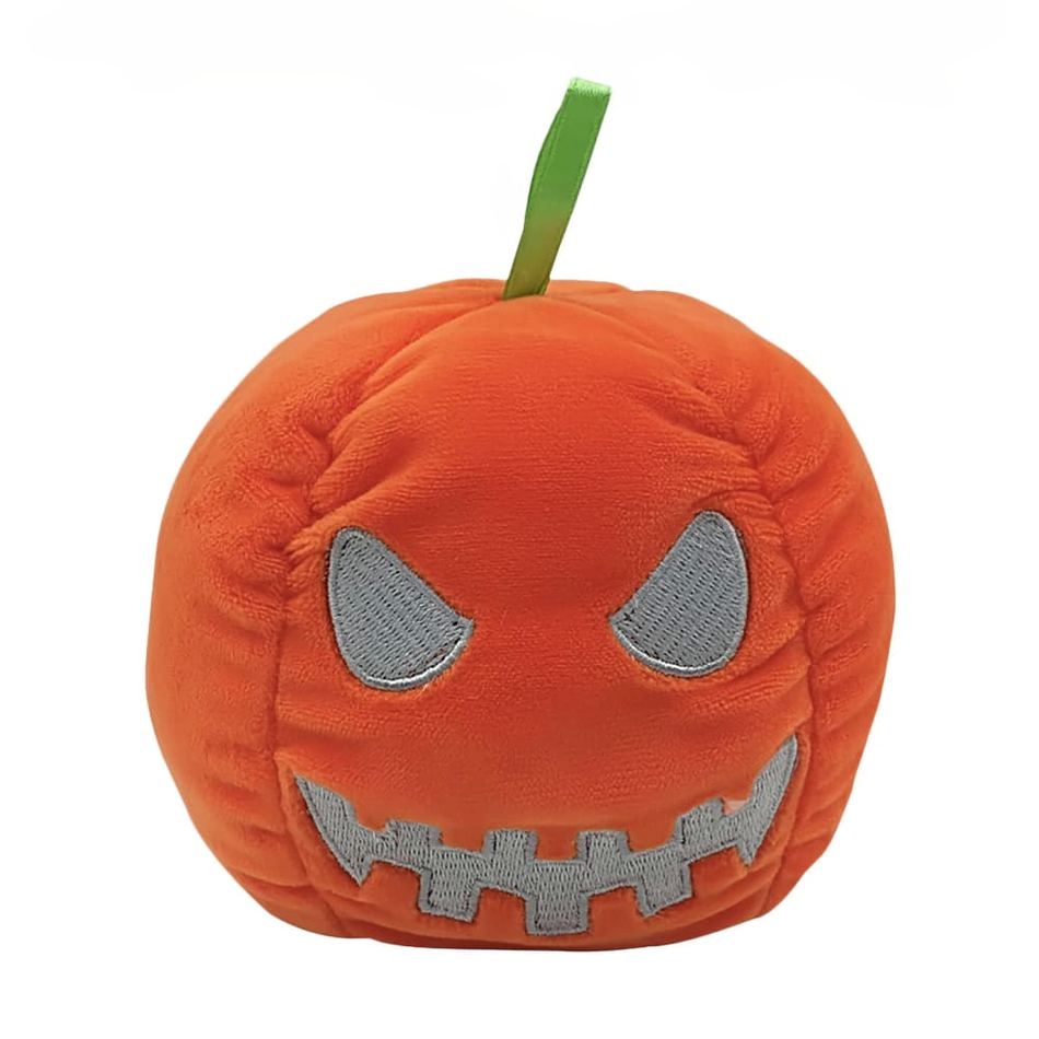 Peluche citrouille réversible lumineuse Halloween deco