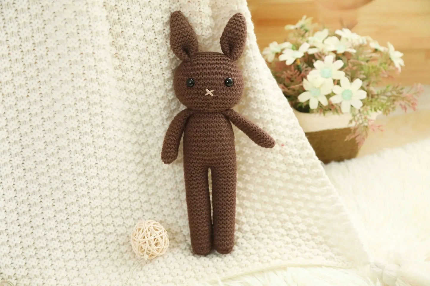 Peluche Crochet Lapin Longlegs