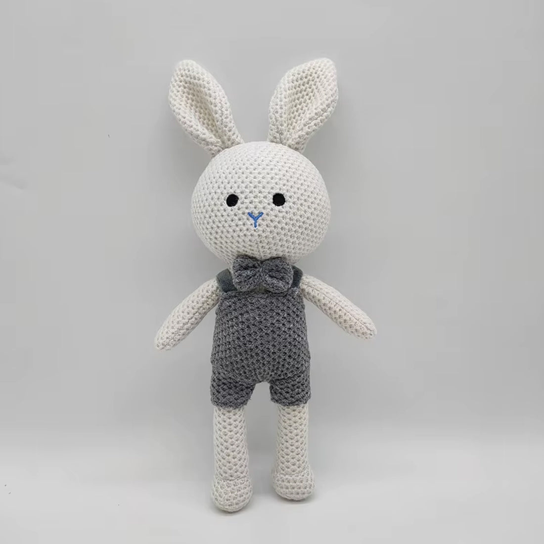 Peluche Crochet Lapin Doux pour Enfant Câlin et Tendre