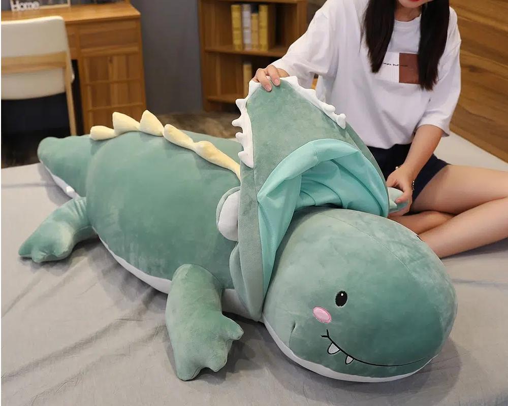 Peluche DinoBlue, le câlin doux fantastique pour enfant