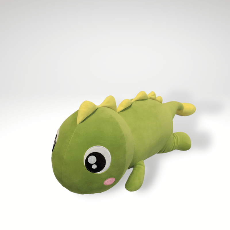 Peluche dinosaure kawaii avec de grands yeux